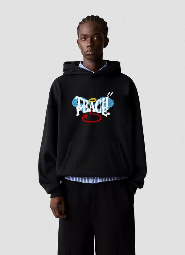 TEACH PEACE X HOODIE